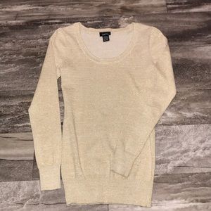 Gold Sparkle Sweater
